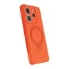 Redmi Note 14 4G Regal Magsafe Standlı Kapak - Turuncu