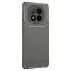 Redmi Note 14 Pro Plus Kılıf Auto Focus Karbon Kapak - Gri