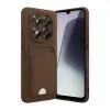 Redmi Note 15 Pro 4G Kelvin Kartvizitli Silikon - Kahverengi