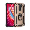 Redmi Note 8 Pro Kılıf Sofya Yüzüklü Silikon Kapak - Gold