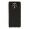Redmi Note 9 Pro Kılıf Volet Silikon - Siyah