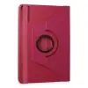 Redmi Pad SE Kılıf 360 Tablet Deri Kılıf - Pembe