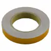 Reflektif Fosfor Şerit Bant Reflektör Sarı 2cm x 25 Metre