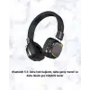 Renkli Işık Efektli Bluetooth 5.3 Müzik Kulaklığı