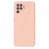 Reno 5 Lite Kılıf Nano içi Kadife Silikon - Pudra