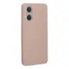 Reno 7 Lite Kılıf Nano içi Kadife Silikon - Pudra