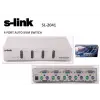 S-link SL-2041 4pc-1mn vga+ps-2 Otomatik Kvm Switch
