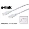 S-link SL-CAT606 cat6 0.60mt Gri Utp Patch Kablo