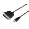 S-link Swapp SW-U614 Siyah USB to Parallel (CN36M) Kablo