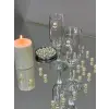 ŞAMPANYA KADEHİ KLASİK İNCİ FİGÜRLÜ 2Lİ