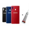 SAMSUNG A20 Arka Batarya Pil Kapağı KIRMIZI (B7000