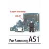 Samsung A51 Mikrofonlu Şarj Soketi Bordu Anten Sok