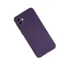 Samsung Galaxy A04 Kılıf First Silikon - Mor