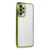 Samsung Galaxy A33 5G Kılıf Razer Lensli Silikon - Yeşil