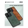 Samsung Galaxy A36 Kılıf Aras Deri Kapak - Bordo