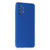 Samsung Galaxy A72 Kılıf First Silikon - Mavi