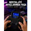 Şarjlı Retro Gamepad Oyun Konsolu 520 Oyunlu TV Çıkışlı El Konsolu