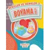 Şekiller ve Renkler 2 Boyama Kitabı