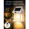 Sensörlü Solar Led Dış Duvar Aydınlatma Yeni Nesil