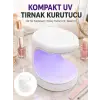 Seyehat Tipi Mini Oje Kurutucu Ultraviole Mor Işık Protez Tırnak Kurutucu Yeni Nesil