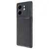 Smart 9 Kılıf Auto Focus Karbon Kapak - Siyah