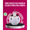Solar ve USB Şarjlı Su Geçirmez Katlanabilir LED Lamba