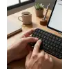 Taşınabilir Mini Bluetooth Klavye Şarjlı Kablosuz Klavye