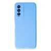 Tecno Camon 18 Kılıf First Silikon - Mavi