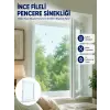 Tek Kanatlı Cırt Bantlı Pencere Sinekliği