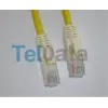 Teldata TLD-030YY Cat6 0.30MT Sarı Utp Patch Kablo