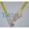 Teldata TLD-1000YS Cat6 10MT Sarı Utp Patch Kablo