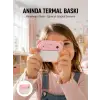 Termal Baskılı HD Şipşak Kamera 24MP Çift Lensli 32GB Hafızalı