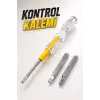 Test Cihazı Kontrol Kalemi Çift Başlıklı Şeffaf Elektrik Testi