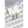 Top Yıldız Model Zirkon Taşlı Kadın Küpe