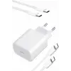 Type-C Hızlı Şarj Özellikli Cihazı USB-C Kablo Dahil