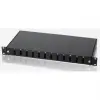 URANIUM PPR12PSCDX 12 PORT F/O SC DX RAL9005 PATCH PANEL(10F-SB1U12PSCDX-REA)