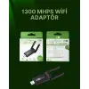USB 3.0 Wireless Adaptör – 2.4GHz & 5GHz Destekli