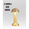 USB Şarjlı Dokunmatik LED Masa Lambası – 3 Renk Modu & Dimmer
