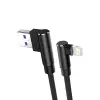 USB to Lightning 3M 2.4A Kablo - Siyah