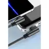 USB to Lightning 3M 2.4A Kablo - Siyah