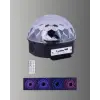Uzaktan Kumandalı RGB LED Disko Topu Bluetooth Hoparlörlü