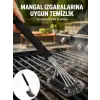Uzun Saplı Izgara Temizleme Fırçası Çelik Telli Yeni Nesil