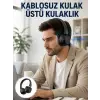 Uzun Süreli Rahat Kullanım İçin Kablosuz Bluetooth Kulaklık Yeni Nesil