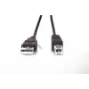 Vcom CU201-B-5.0 5MT Siyah 2.0V Usb 2.0 Yazıcı Kablosu