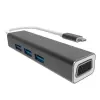 Vcom DH319 Type-C To Usb 3.0-3 Vga Çevirici