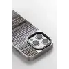 Venco Apple iPhone 14 Pro Max Wave Kapak - Kahverengi