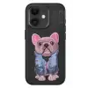 Venco Apple iPhone 11 Cute Desenli Kapak - Siyah