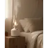 Vintage Dekoratif Gaz Lambası Görünümlü Aromaterapi Difüzör 1200 mAh USB Şarjlı