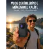 Vlog, Seyahat ve Günlük Video Çekimleri İçin Mini Kamera Yeni Nesil