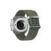 Watch 7 Ultra KR417 Rug Silikon Kordon - Koyu Yeşil